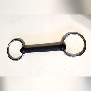 5" Loose Ring Snaffle Rubber Brand New